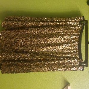 Sequin skirt